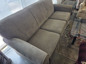 Olive Brown Flexsteel Sofa