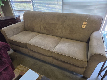Flexsteel Olive Brown Sofa